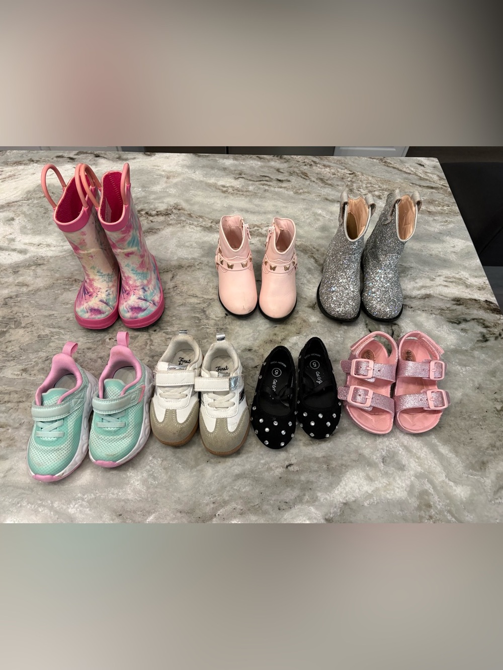 Toddler girl size 5c shoe/boots lot - bundle